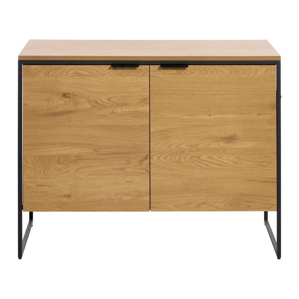 Komoda v dekore duba v prírodnej farbe 104,5x80x45 cm Cesura – Unique Furniture