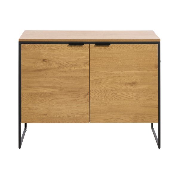 Komoda v dekore duba v prírodnej farbe 104,5x80x45 cm Cesura – Unique Furniture