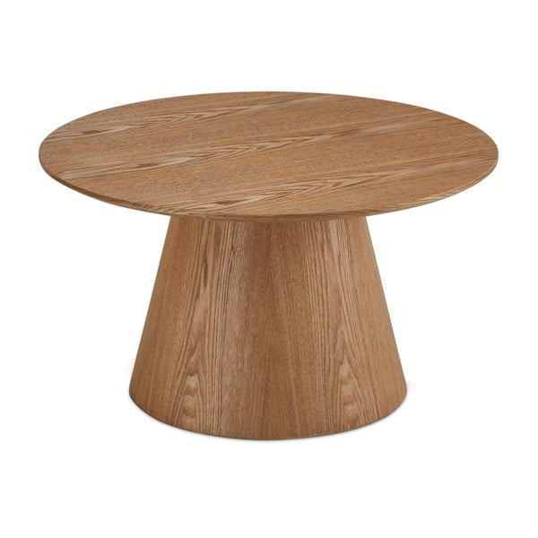 Konferenčný stolík v dekore duba v prírodnej farbe ø 80 cm Tango – Furnhouse