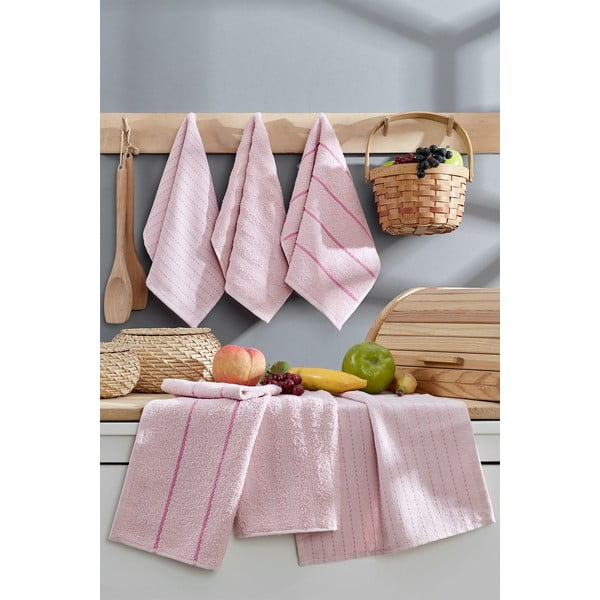 Bavlnené utierky v súprave 6 ks 30x50 cm Sofya – Foutastic