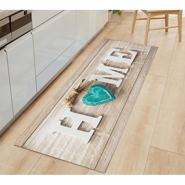 Svetlohnedý prateľný behúň 80x200 cm Home – Oyo Concept-image-1