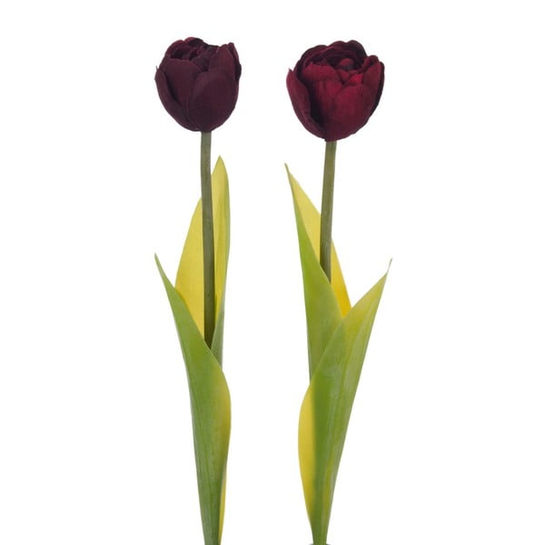Sada dvoch kusov umelých tulipánov