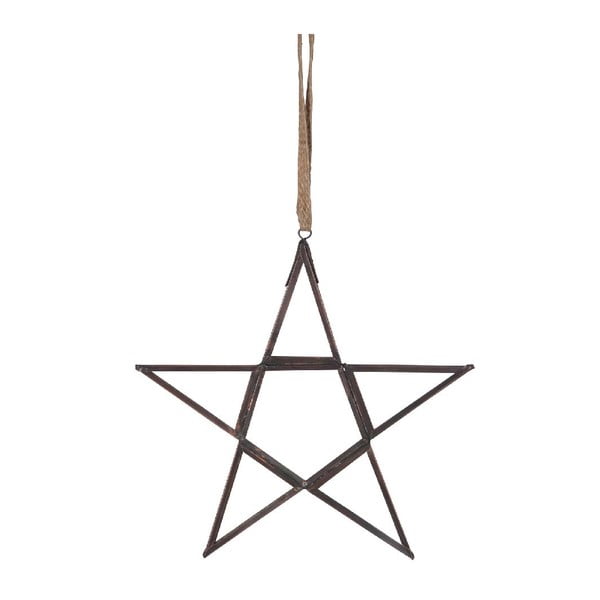 Set 6 dekorácií Hanging Star