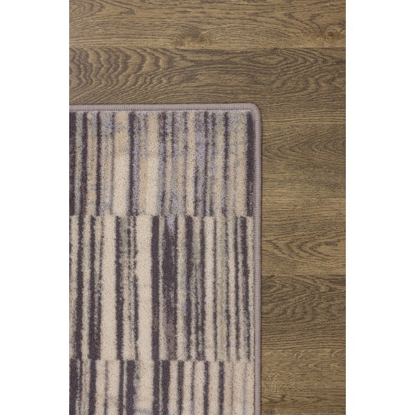 Sivý vlnený koberec 200x300 cm Grids – Agnella-image-3