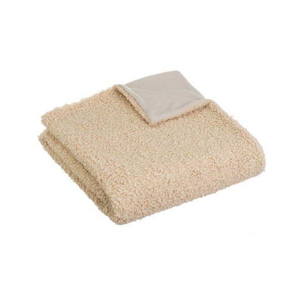 Béžová deka s baránkom 130x160 cm Sherpa – Casa Selección