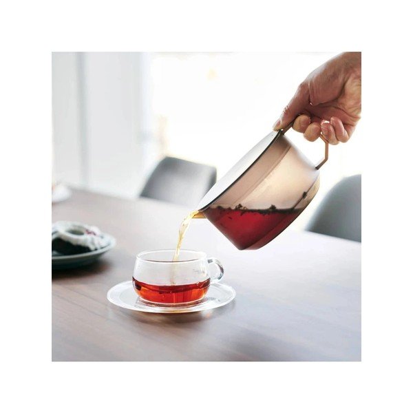 Čierna plastová kanvica na čaj so sitkom 600 ml Tower – YAMAZAKI-image-3