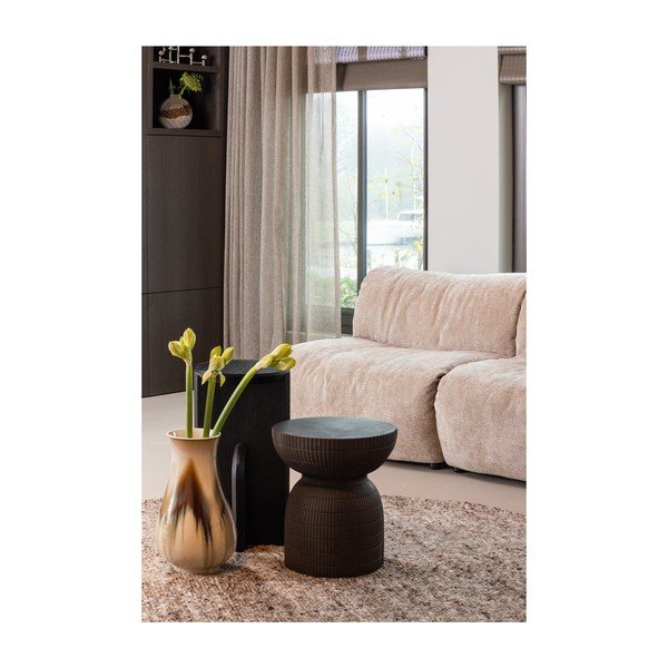 Okrúhly odkladací stolík z masívu akácie ø 30 cm Kioni – WOOOD-image-1