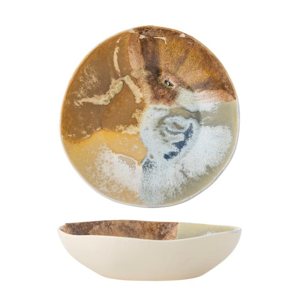 Krémová miska z kameniny 1,3 l Lacey – Bloomingville