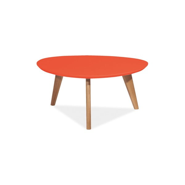 Konferenčný stolík Milan 80 cm, červený