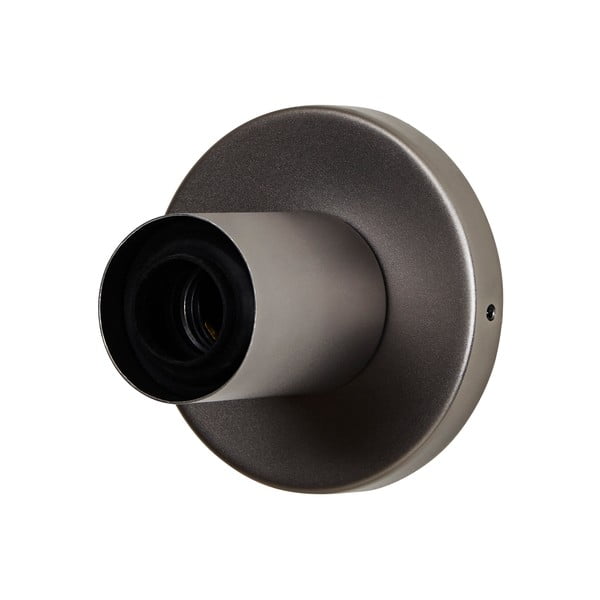 Tmavosivé stmievateľné nástenné svietidlo bez tienidla Lochan – tala