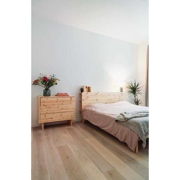 Dvojlôžková posteľ z borovicového dreva s roštom 180x200 cm Retreat – Karup Design-image-4