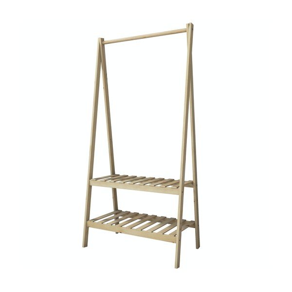 Stojan na oblečenie v dekore duba v prírodnej farbe Susanne - Kalune Design-image-1