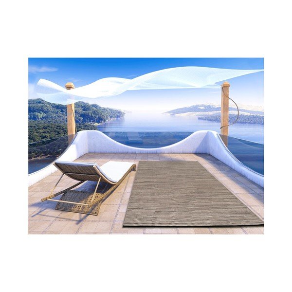 Sivý koberec Universal Stone Gris, 140 × 200 cm-image-1