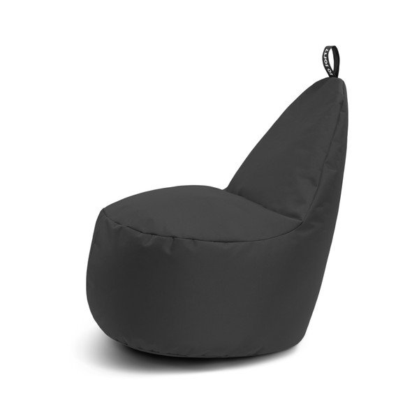 Sivý detský sedací vak Lull M – So Soft?