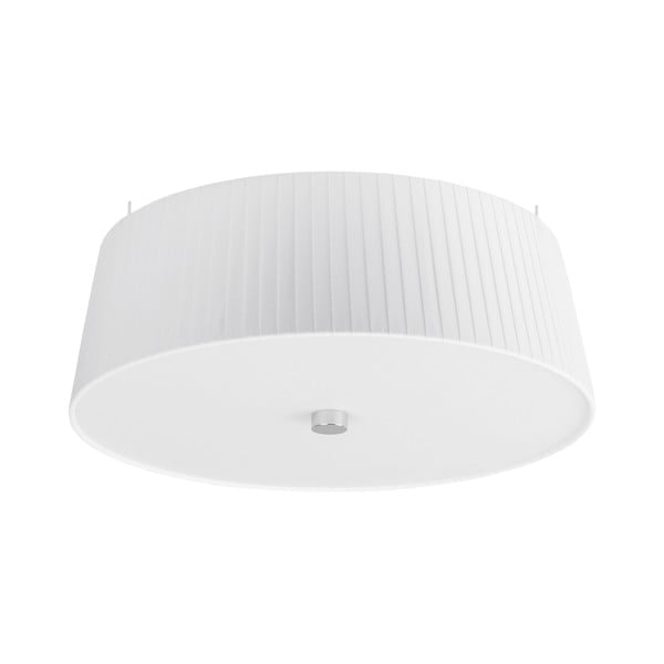 Biele stropné svietidlo Bulb Attack Dos Plisado, ⌀ 36 cm