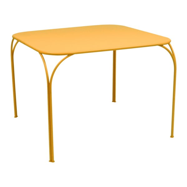 Žltý záhradný stolík Fermob Kintbury