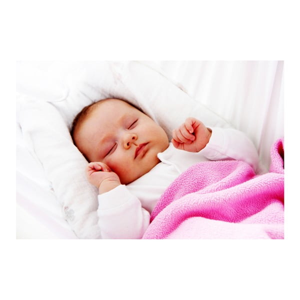 Malá sivá kolíska z bavlny so zavesením do stropu Hojdavak Baby (0 až 9 mesiacov)-image-3