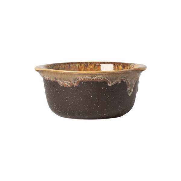 Hnedá kameninová nádobka na maslo Poterie – Casafina-image-2