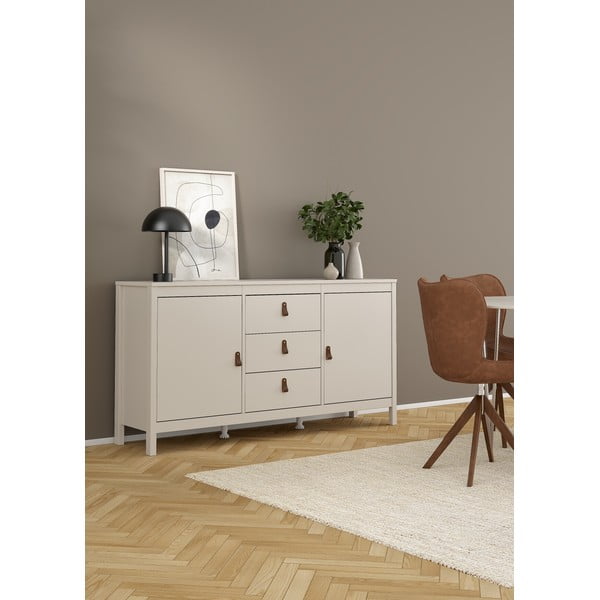 Sivobéžová komoda 152x80x38 cm Madrid – Tvilum-image-2