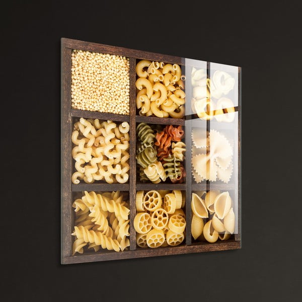 Sklenený obraz 30x30 cm Pasta Box – Styler-image-4