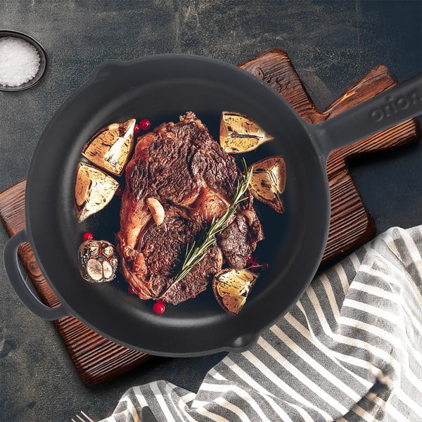 Liatinová panvica ø 26 cm LITINA SMALT – Orion-image-1