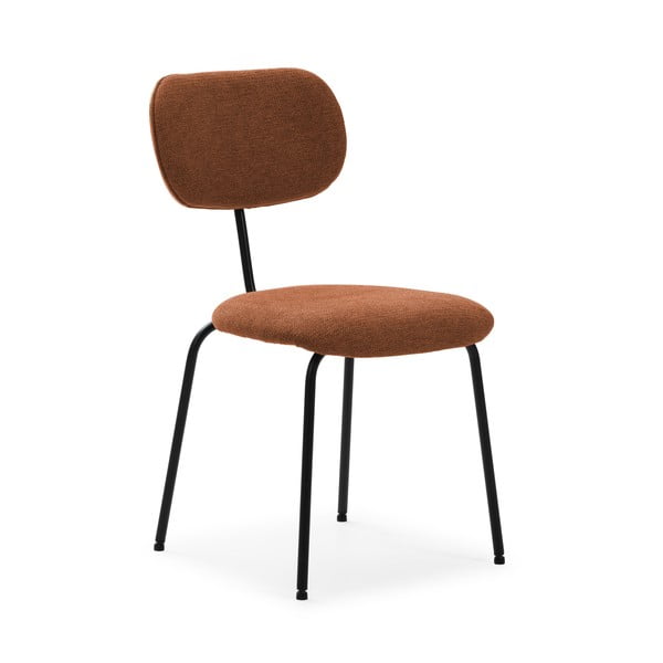 Jedálenská stolička v tehlovej farbe v súprave 4 ks Dash – Marckeric