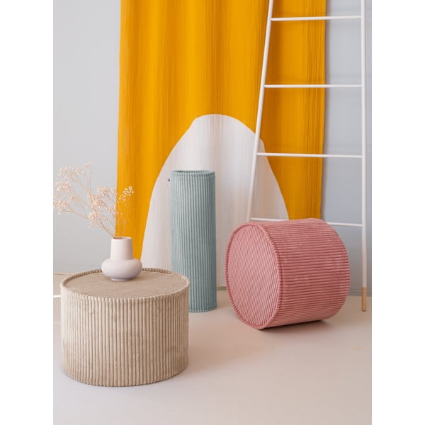 Svetlohnedý menčestrový detský puf – Wigiwama-image-3