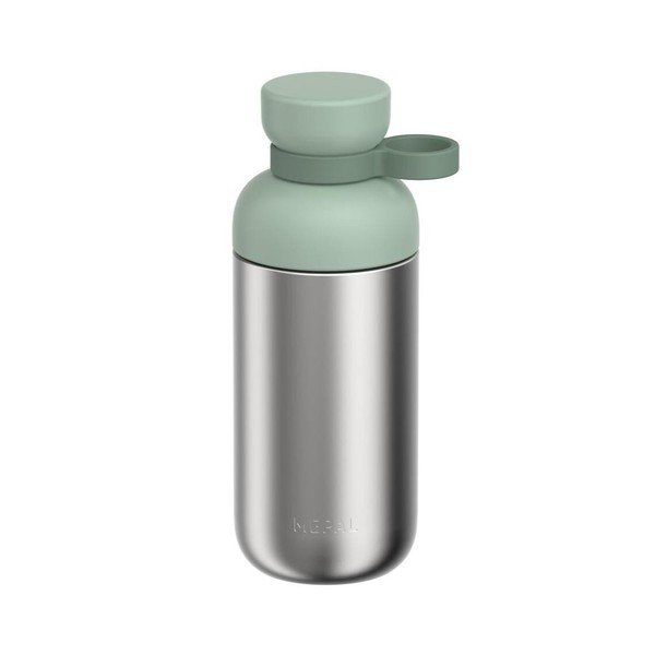 Fľaša z nehrdzavejúcej ocele v striebornej farbe/šalviová zelená 500 ml Vita – Mepal