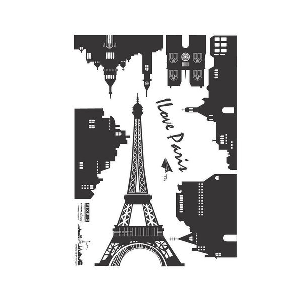 Samolepka Ambiance Paris Landscape-image-2