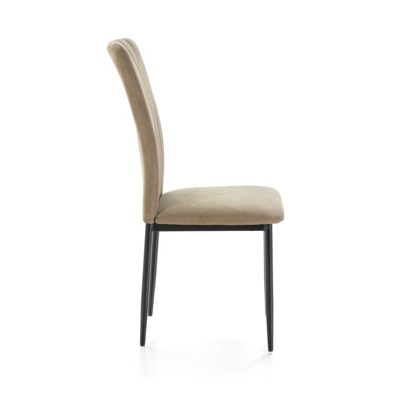 Kaki jedálenské stoličky v súprave 4 ks Holly – Marckeric-image-3