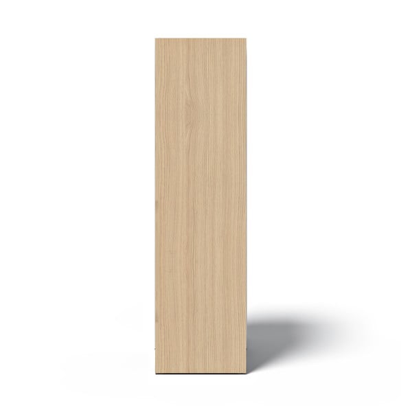 Biela knižnica v dekore duba 40x114 cm Ella - TemaHome-image-3