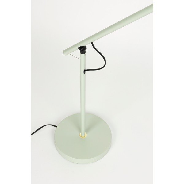 Svetlozelená kovová stolová lampa (výška  45,5 cm) Aero – White Label-image-3