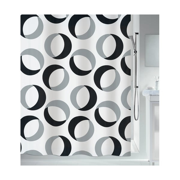 Sprchový záves 180x200 cm Rings – Spirella