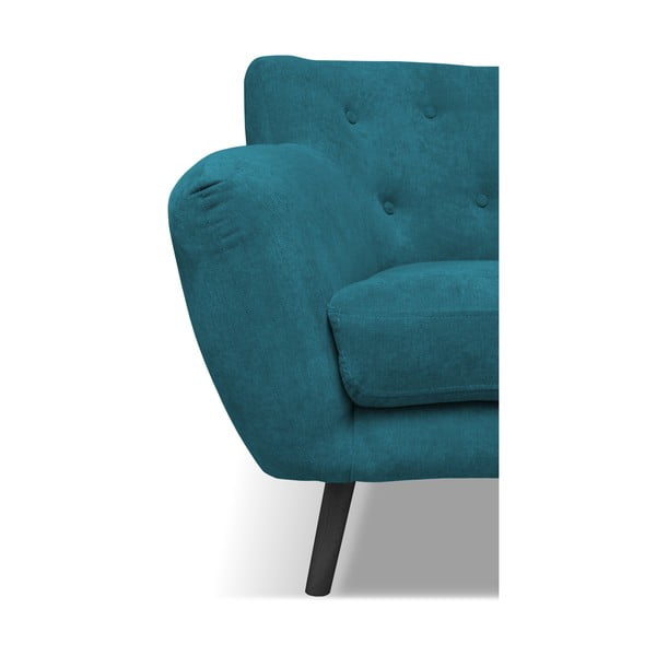 Tyrkysové kreslo Cosmopolitan design Hampstead-image-1