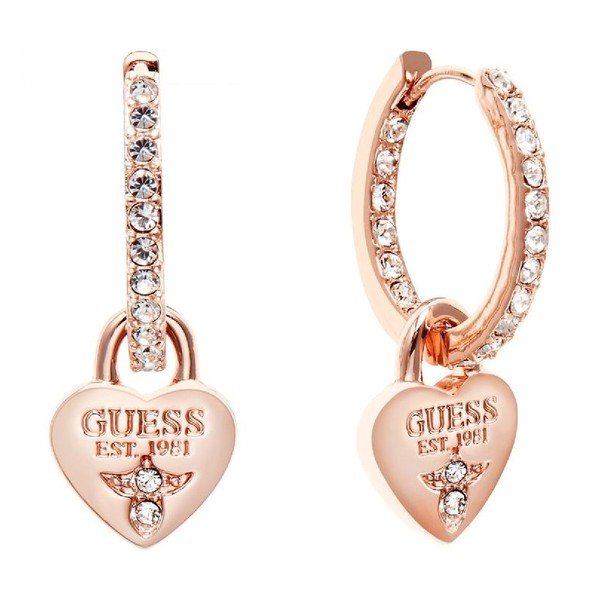 Náušnice Guess 1556 Rose Gold