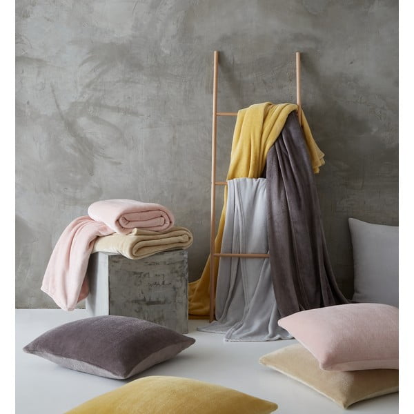 Tmavosivá deka z mikroplyšu 130x170 cm Raschel Velvet – Catherine Lansfield-image-3