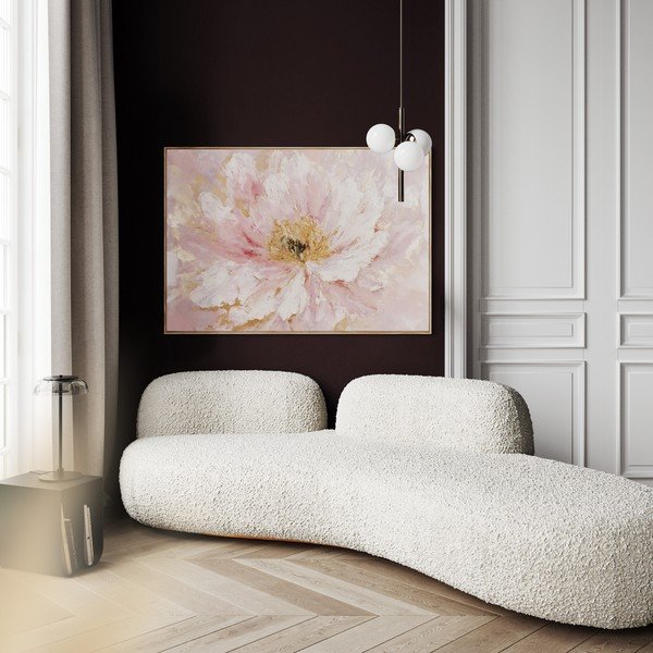 Tlačený obraz s rámom/na plátne 100x70 cm Floral Whispers – Styler-image-1