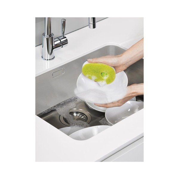 Sada špongií s dávkovačom saponátu Joseph Joseph Soapy-Sponge, zelená-image-4