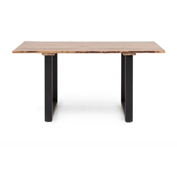 Jedálenský stôl s doskou z akáciového dreva WOOX LIVING Industrial, 160 × 60 cm