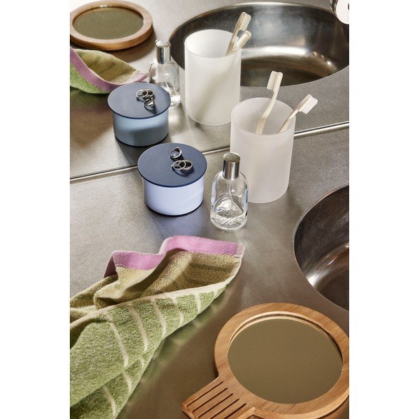 Dekoratívny kovový úložný box s vekom District - Hübsch-image-2