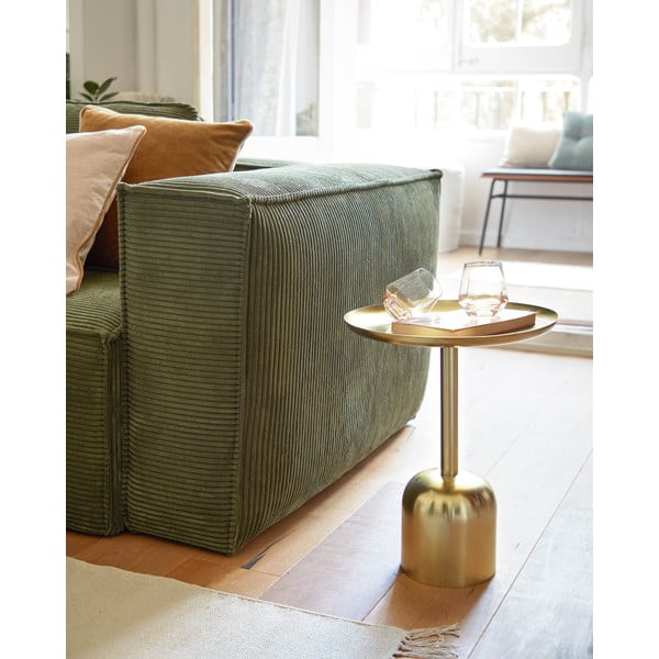 Kovový okrúhly odkladací stolík ø 37 cm Adaluz – Kave Home-image-2