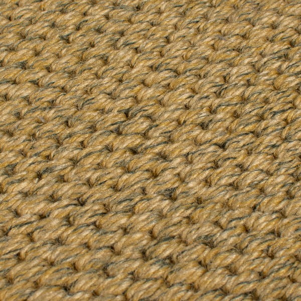 Vnútorný a vonkajší koberec v čiernej a svetlohnedej farbe 120x170 cm Sisal Look – Flair Rugs-image-3