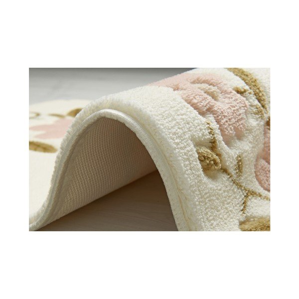Biela predložka do kúpeľne Confetti Bathmats Margherita, 50 x 57 cm-image-2