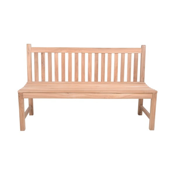 Drevená záhradná lavica v prírodnej farbe Solo – Garden Pleasure