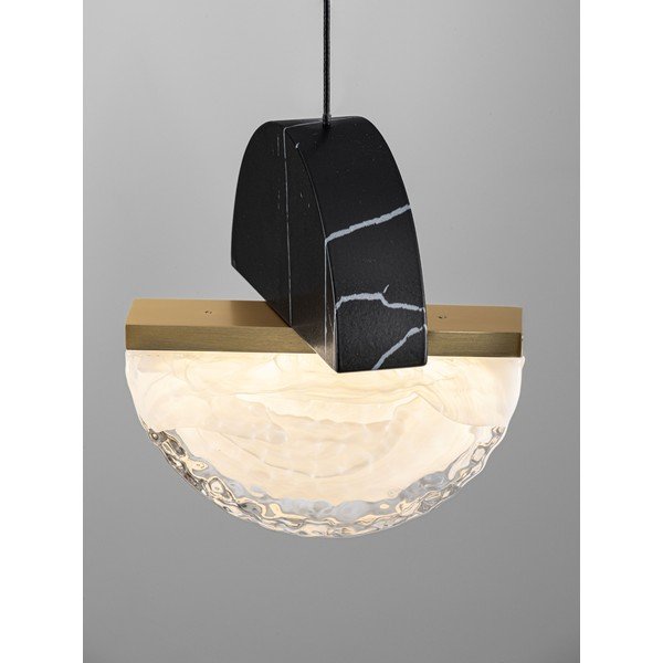 Čierne kovové LED závesné svietidlo so stmievačom ø 16 cm Dorin – Nova Luce-image-4