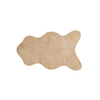 Pieskovohnedá umelá kožušina Tiseco Home Studio Rabbit, 60 × 90 cm