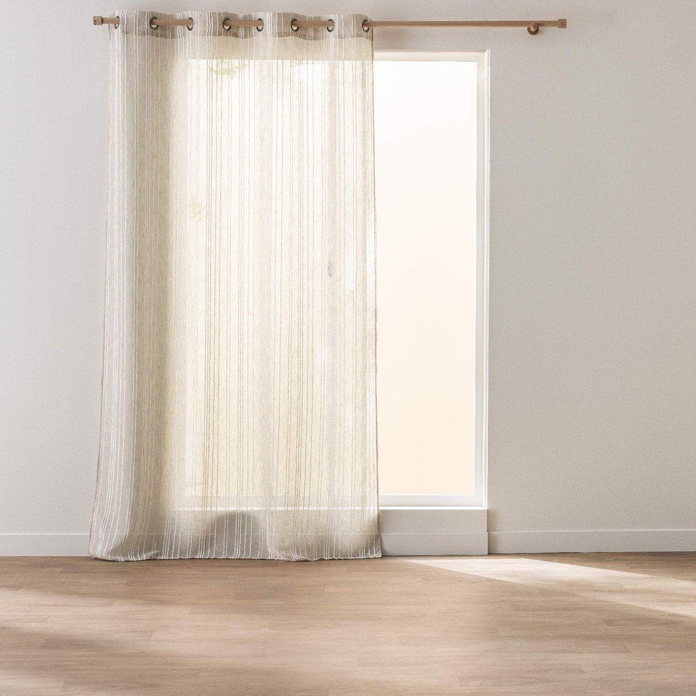 E-shop Krémovobiely záves 140x260 cm Zaho – douceur d'intérieur