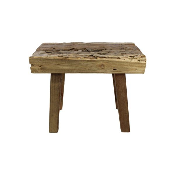 Stolička z teakového dreva HSM Collection Rustic-image-2