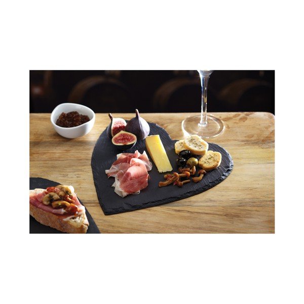Servírovací podnos v tvare srdca Kitchen Craft Artesa, 25 cm-image-1