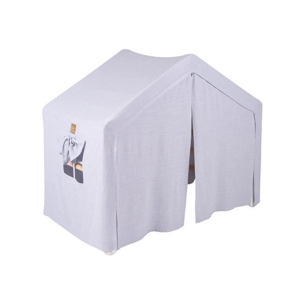 Svetlomodrý/v prírodnej farbe pikler trojuholník z borovicového dreva 112x61x94 cm Montessori – Meowbaby-image-4